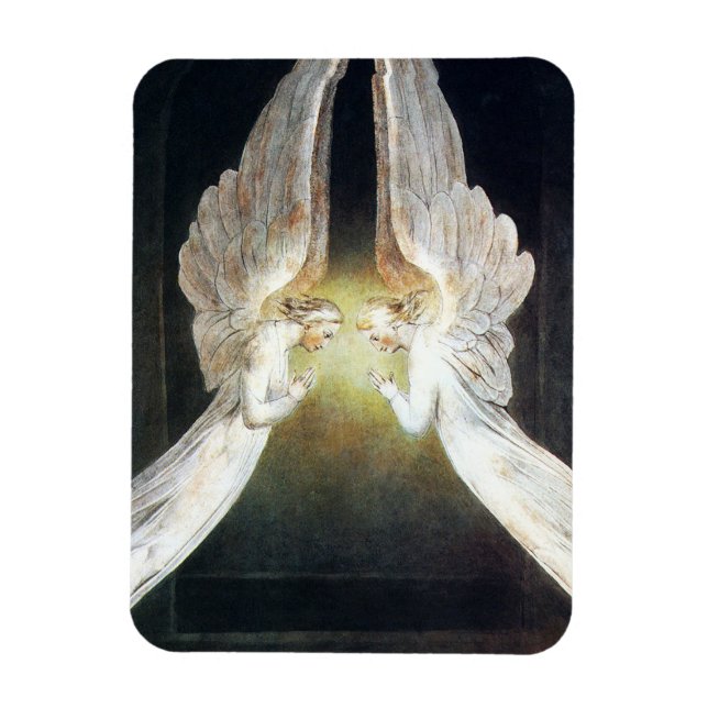 Íman Cristo William Blake no Escritório Sepulcher (Vertical)