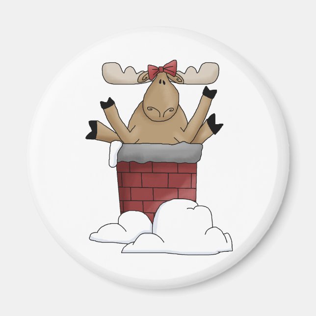 Íman Critério de Natal ・ Moose & Chimney (Frente)