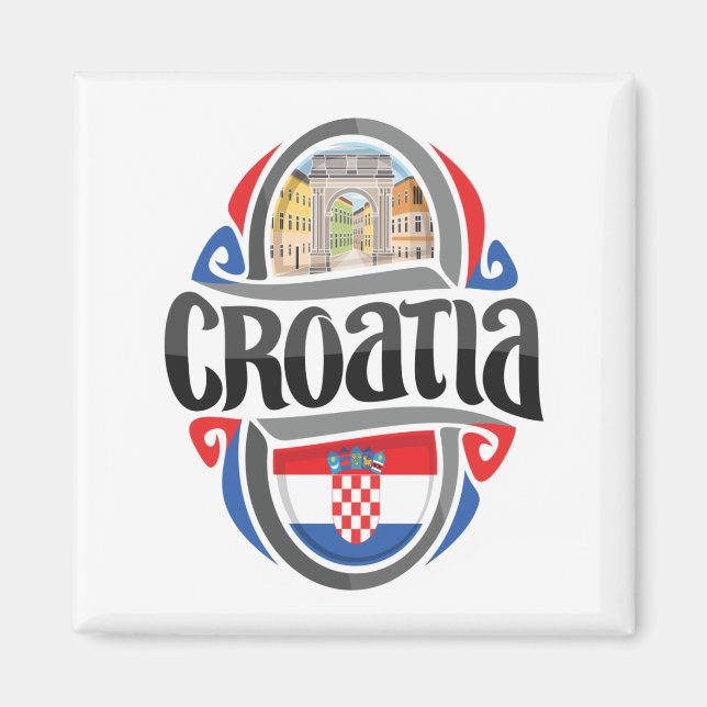 Íman Croácia (Frente)