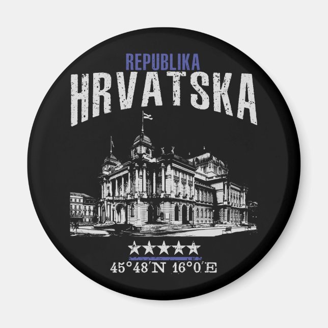 Íman Croácia (Frente)