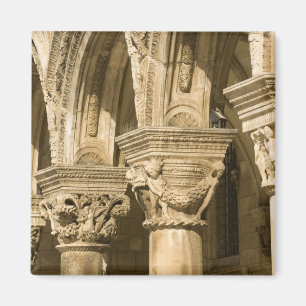 Íman Croácia, Dalmácia, Dubrovnik. Arcos de pedra e