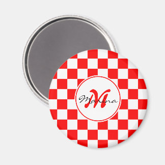 Íman Croácia | Hrvatska | Nome Monograma controlado