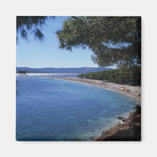 Íman Croácia, Ilha Brac, Bol, Praia Golden Cape 2