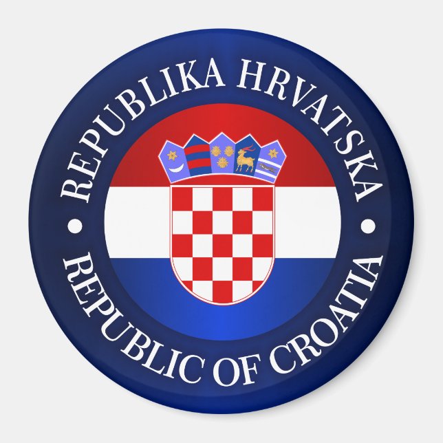 Íman Croácia (rd) (Frente)