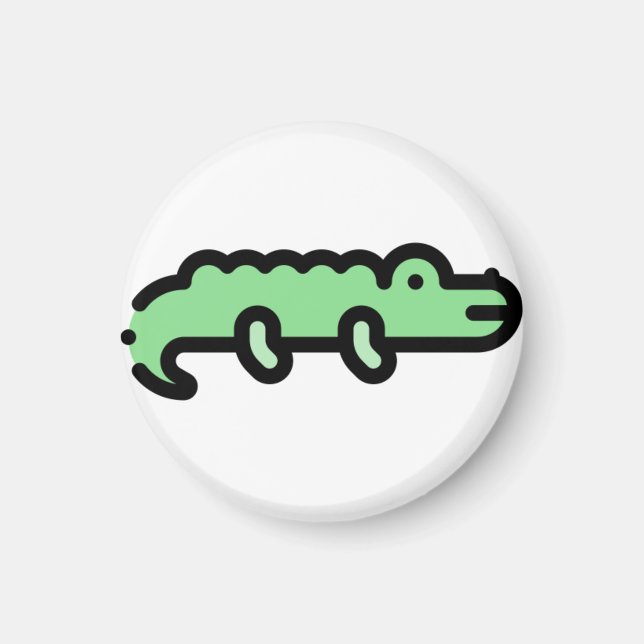 Íman Crocodilo (Frente)
