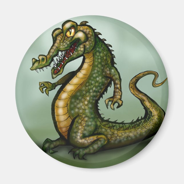 Íman Crocodilo (Frente)