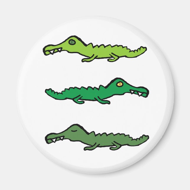 Íman Crocodilo (Frente)