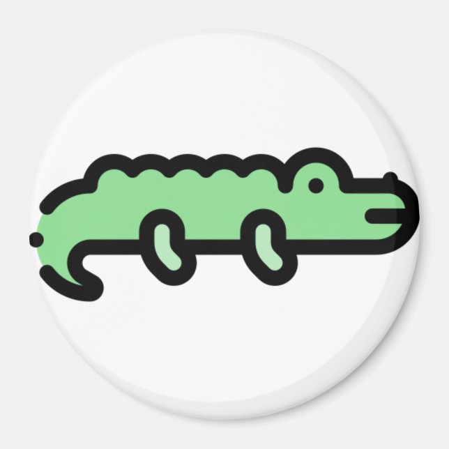 Íman Crocodilo (Frente)