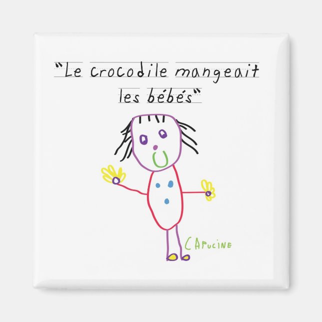 Íman Crocodilo (Frente)