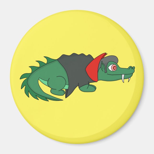 Íman Crocodilo Vampiro (Frente)