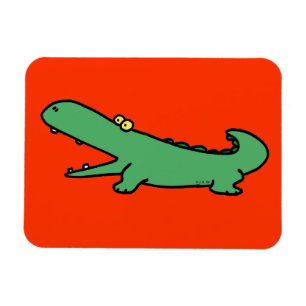 Íman Crocodilo verde