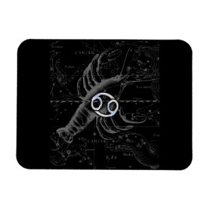Íman Cromo como Cancer - Sinal Zodiac em Hevelius