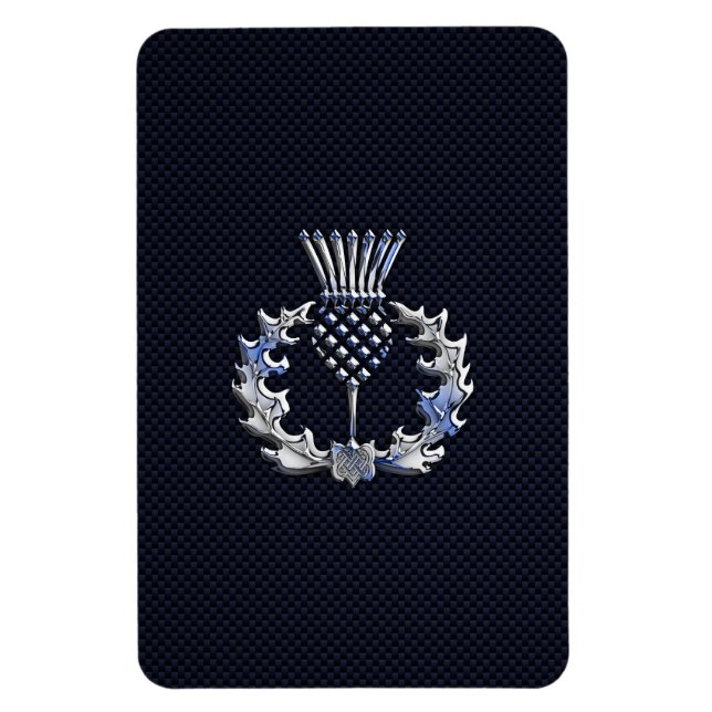 Íman Cromo como no Impressão de fibra de carbono (Vertical)