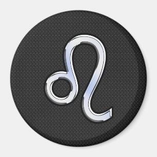 Íman Cromo Moderno Como Leo Assine na pele de cobra