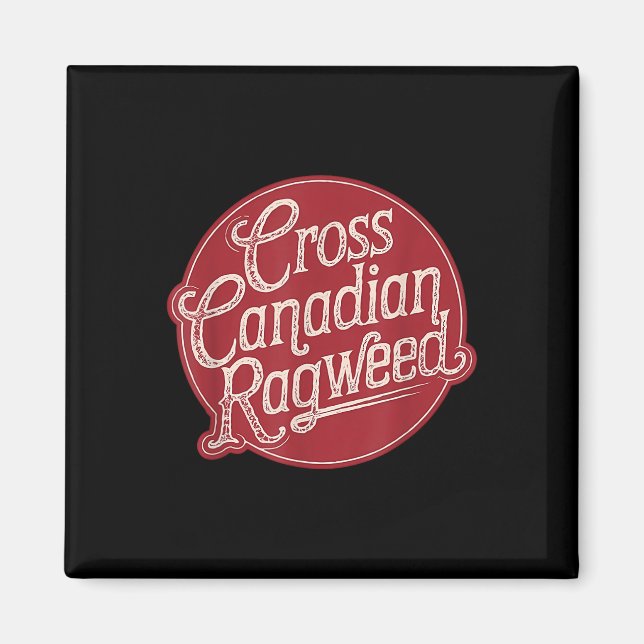 Íman Cross Canadense Ragweed Vintage (Frente)