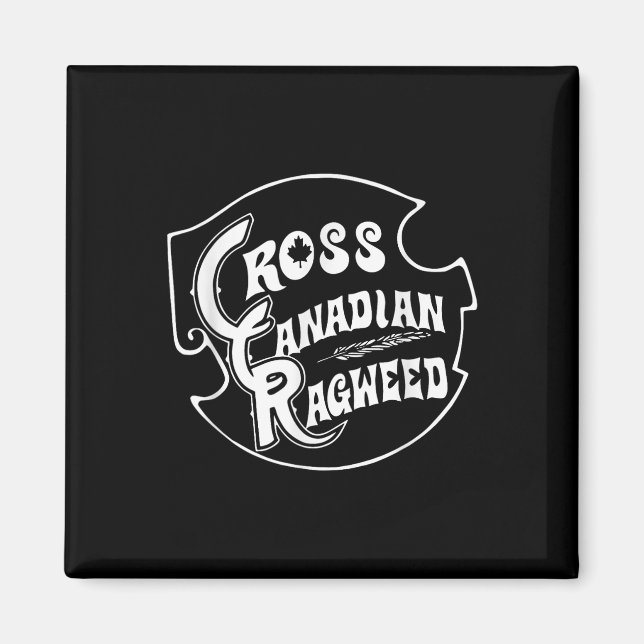 Íman Cross Canadense Ragweed Vintage (Frente)