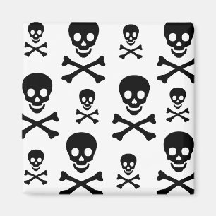 Íman Crossbones do crânio N