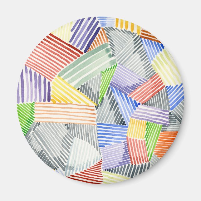 Íman Crosshatch Quilt I (Frente)