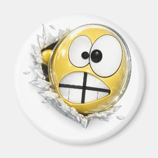Íman Crossy 3D Emoji Round Magnet