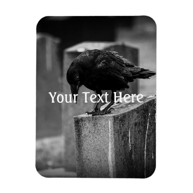 Íman Crow do Cemitério de Queda (Vertical)
