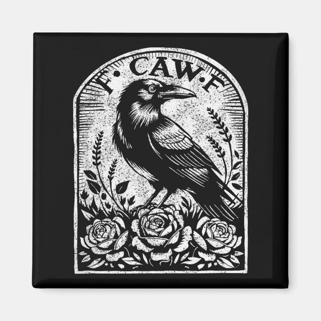 Íman Crow Raven F Caw F  (Frente)