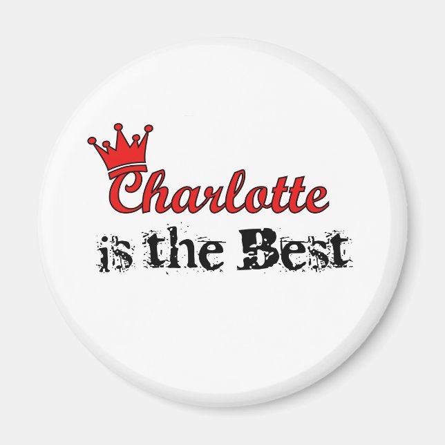 Íman Crown Charlotte (Frente)