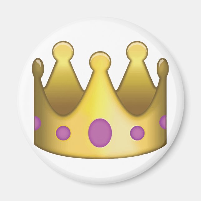 Íman Crown emoji (Frente)