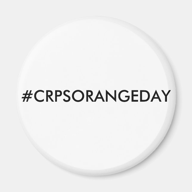 Íman #CRPSORANGEDAY Magnet (Frente)