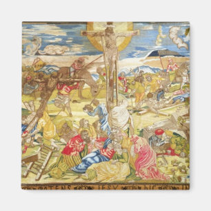 Íman Crucificação, 1609 (bordado)