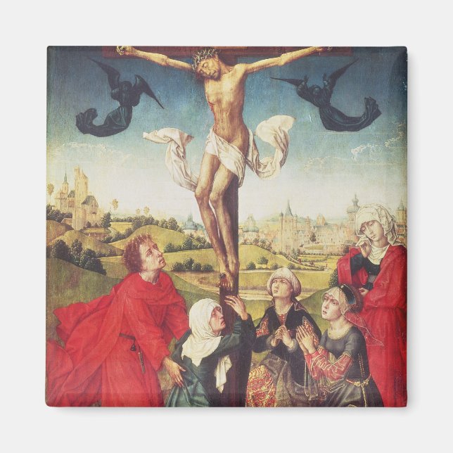 Íman Crucificação, c.1510 (óleo no painel) (Frente)
