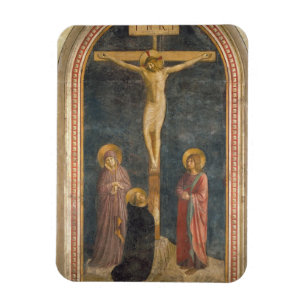 Íman Crucificação com o Virgin, SS. John o Evangeli
