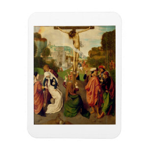 Íman Crucificação (óleo no painel)
