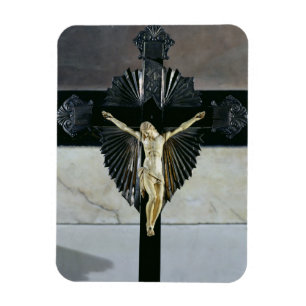 Íman Crucificação, século XVII (marfim)
