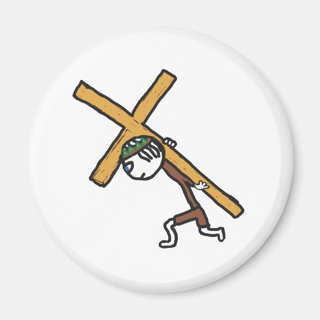 Íman Crucifixo (Frente)