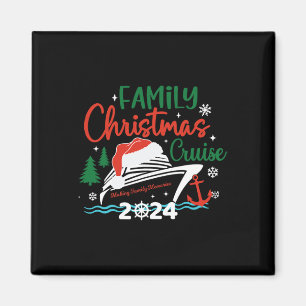 Íman Cruise de Natal da Família 2024 Feliz Cruisemas Xm