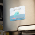 Íman Cruise Door Sea Narwhale Unicorn Personalizado<br><div class="desc">Este design foi criado através da arte digital. Pode ser personalizado na área fornecer ou personalizar escolhendo o clique para personalizar mais opções e alterando o nome, as iniciais ou as palavras. Você também pode alterar a cor e o estilo do texto ou excluir o texto de um design de...</div>