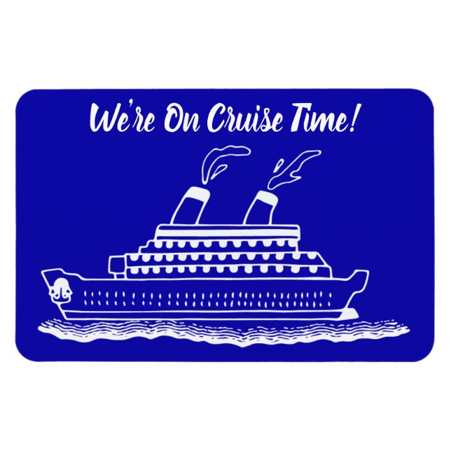 Íman Cruise Funny Navio Cabin Stateroom Door Marker (Horizontal)