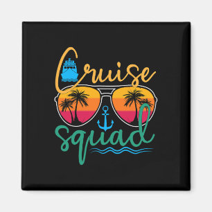 Íman Cruise Squad 2025 Family Vacation Beach Matching G