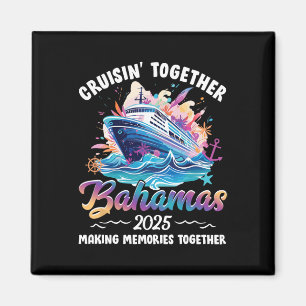 Íman Cruisin Juntos Bahamas Vacation Beach 2025 Memor