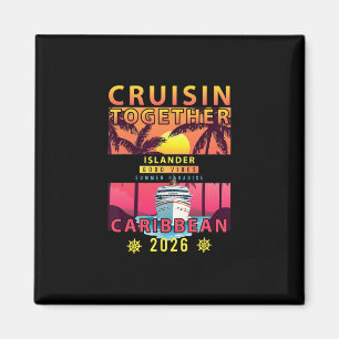Íman Cruisin Together Caribe 2026 Amigo Família Cari