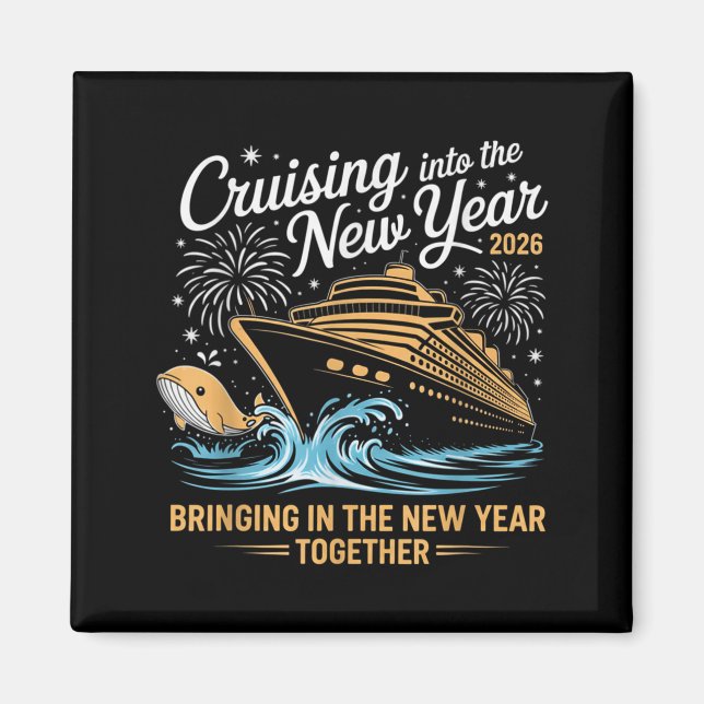 Íman Cruising Into 2026 New Years Eve Party Cruise Fami (Frente)