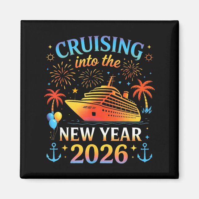 Íman Cruising Into The New Year 2026 Happy New Year Fam (Frente)