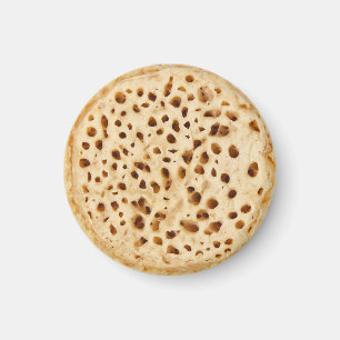 Íman Crumpet em branco
