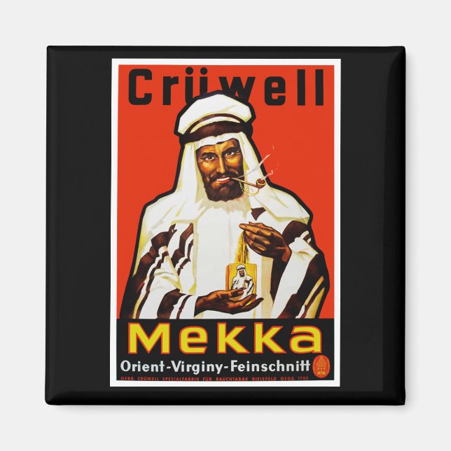 Íman Cruwell Mekka Tobacco (Frente)