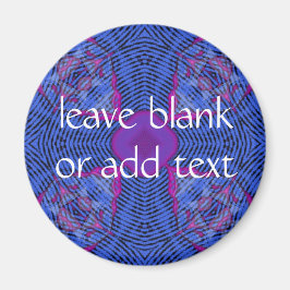 Íman cruz azul escura