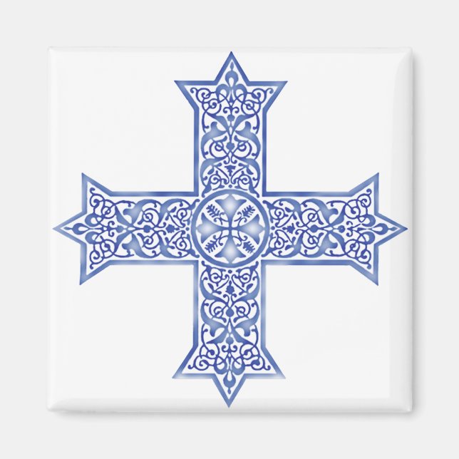 Íman Cruz copta (Frente)