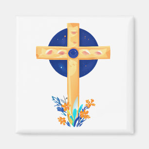 Íman Cruz Cristã com Flores