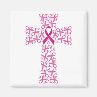 Íman Cruz da Fita de Consciência do Cancer da Mama