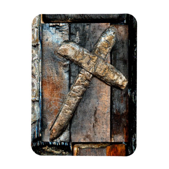 Íman Cruz de Força (Vertical)