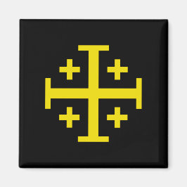 Íman Cruz de Jerusalém Cruz Quíntupla de Cristo